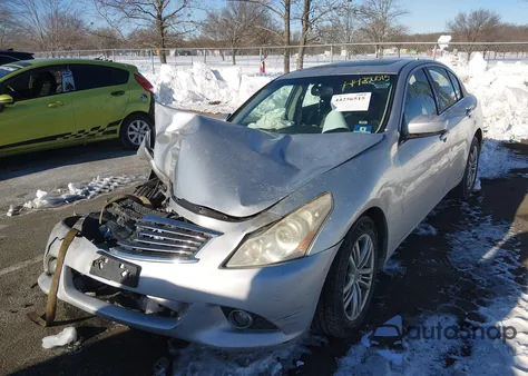 2010 Infiniti G37X z USA, uszkodzony, nr VIN JN1CV6AR1AM252688